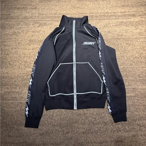 Soleboy Black & White Sweater – Men’s Medium – Streetwear - Picture 1 of 4